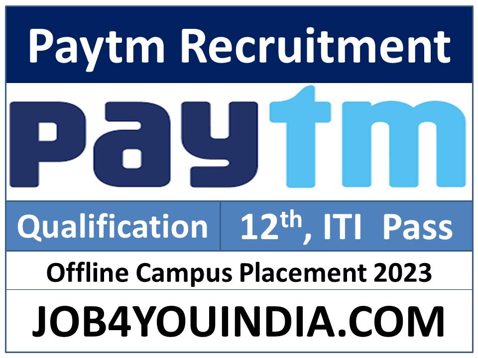 Paytm Recruitment 2023