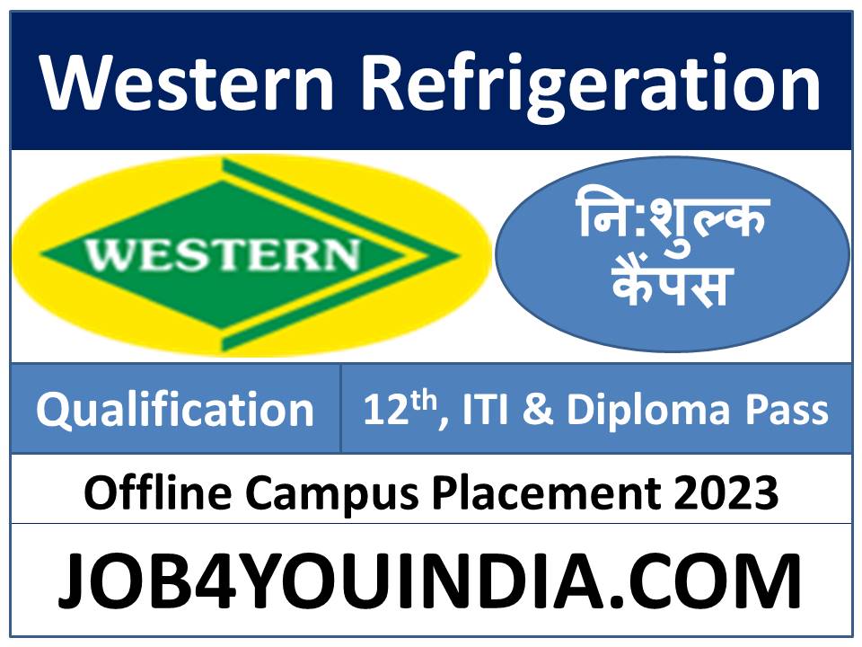 Western Refrigeration Recruitment 2023