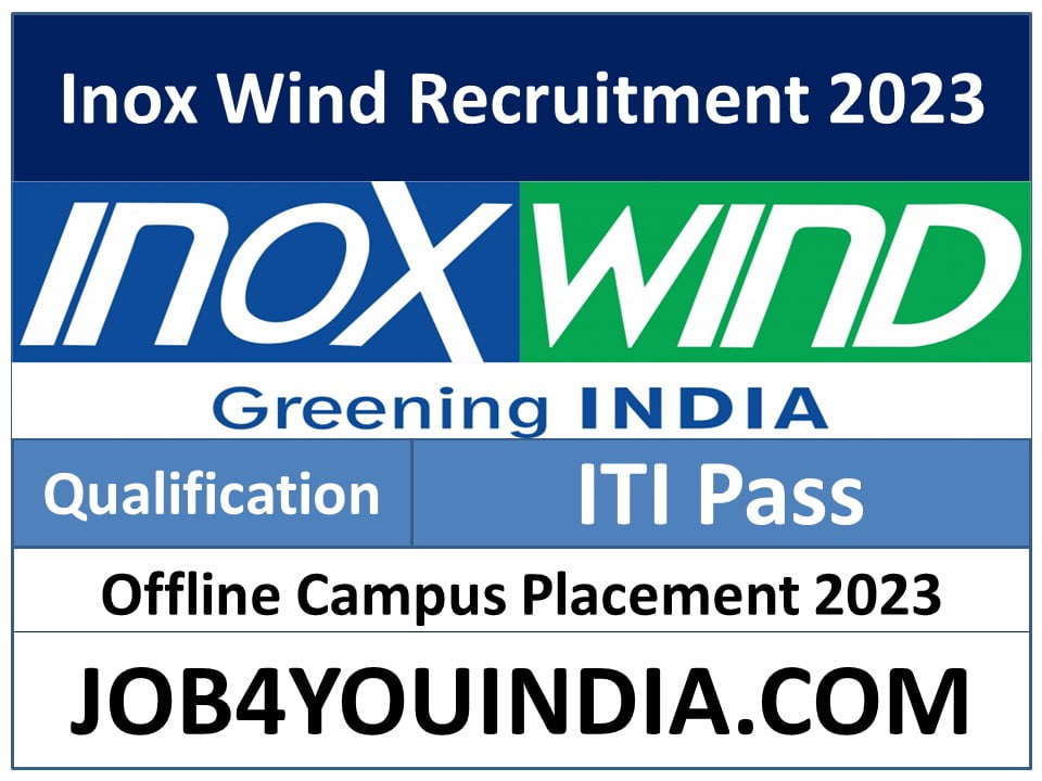 Inox Wind Recruitment 2023