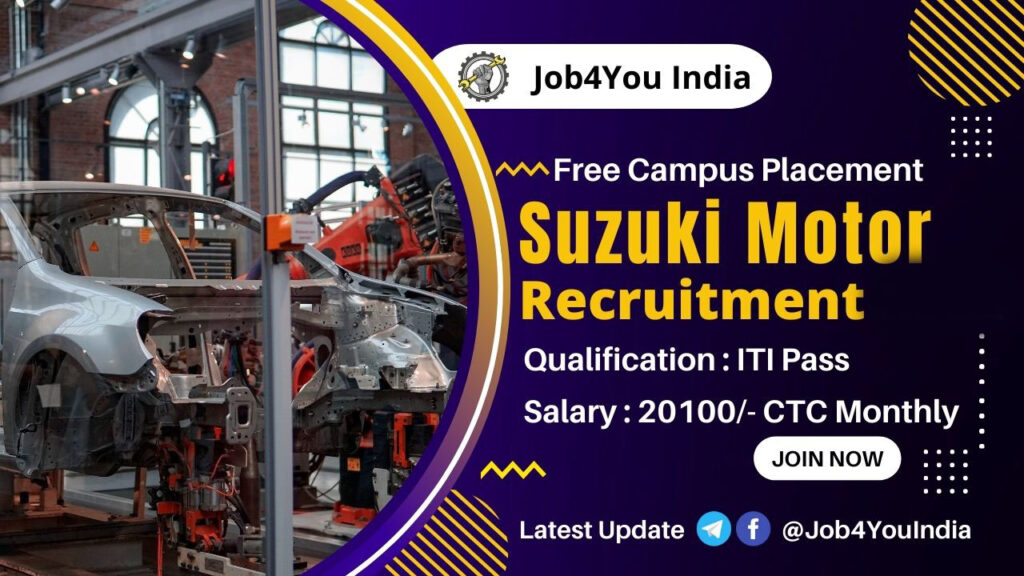 Suzuki ITI Recruitment 2023