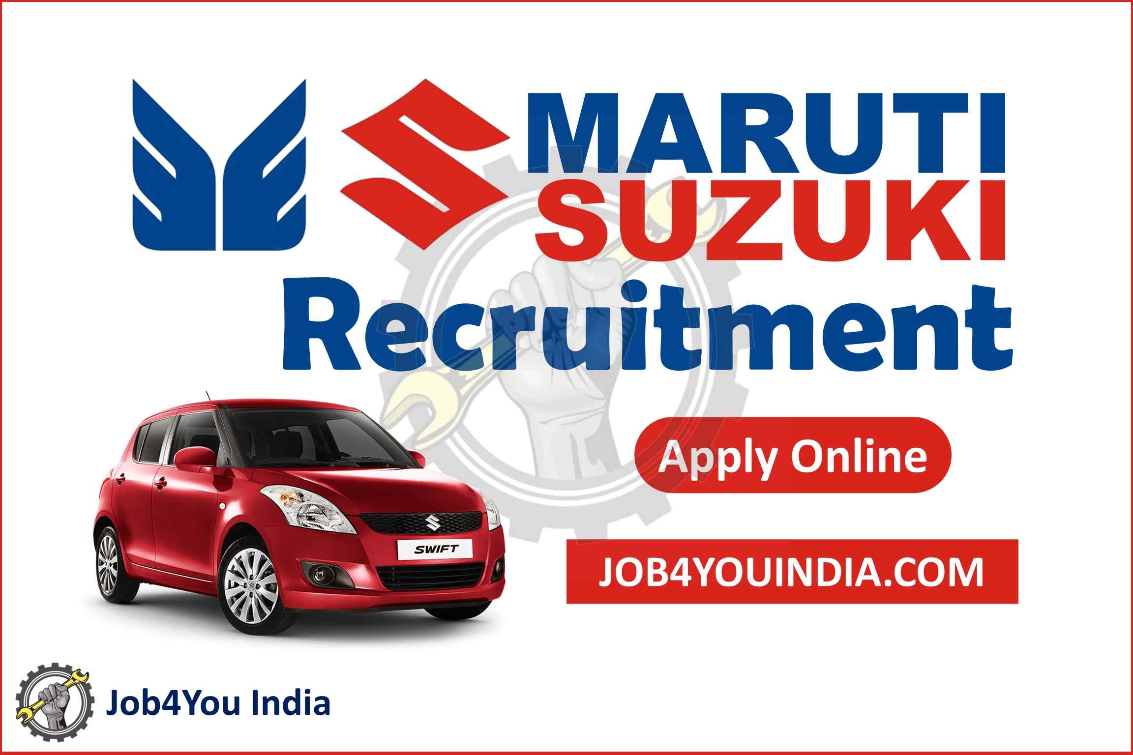 MARUTI SUZUKI Recruitment 2024 मारुति में ITI पास के लिए निकली भर्ती