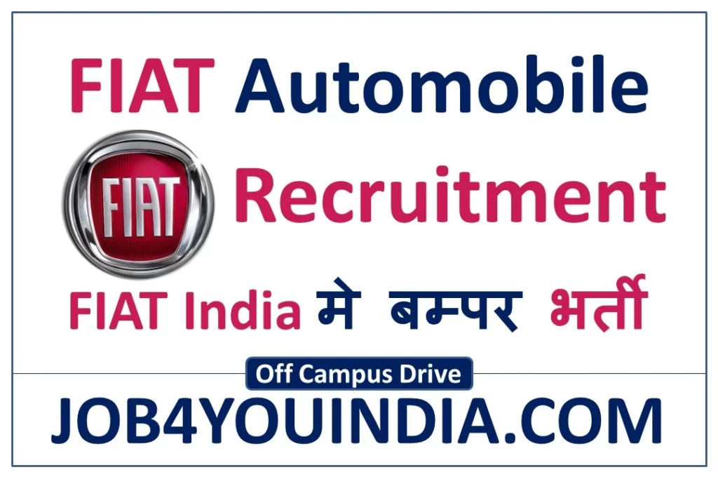 FIAT-India-Recruitment