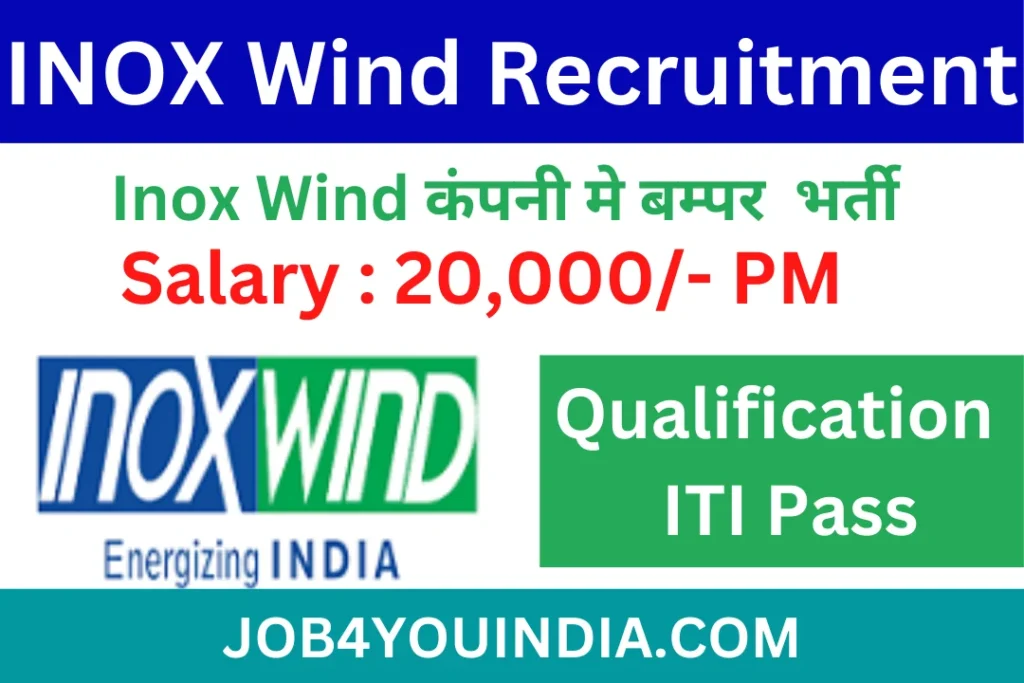 Inox Wind Recruitment 2024