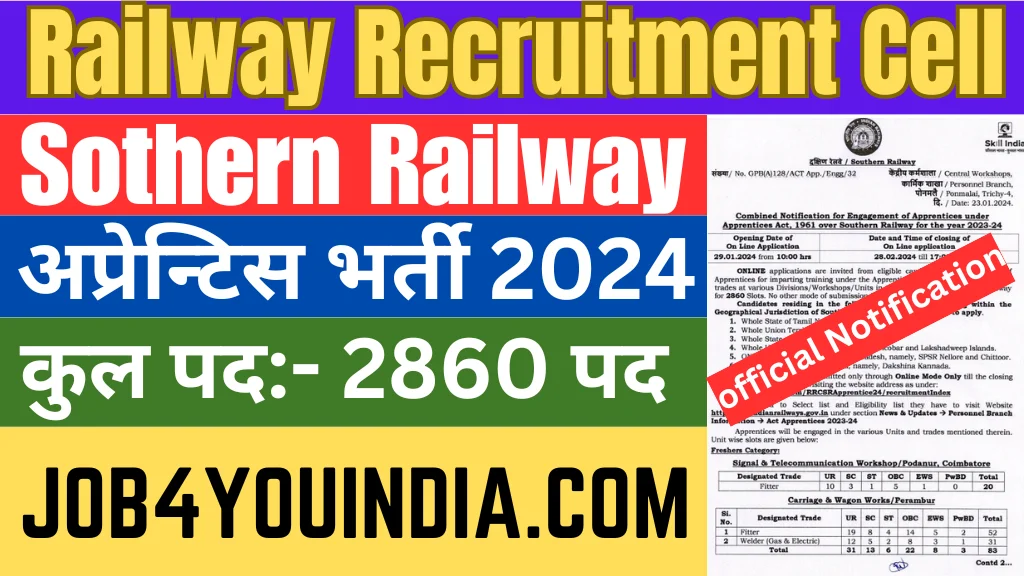 rrc sr railway apprentice recruitment 2024