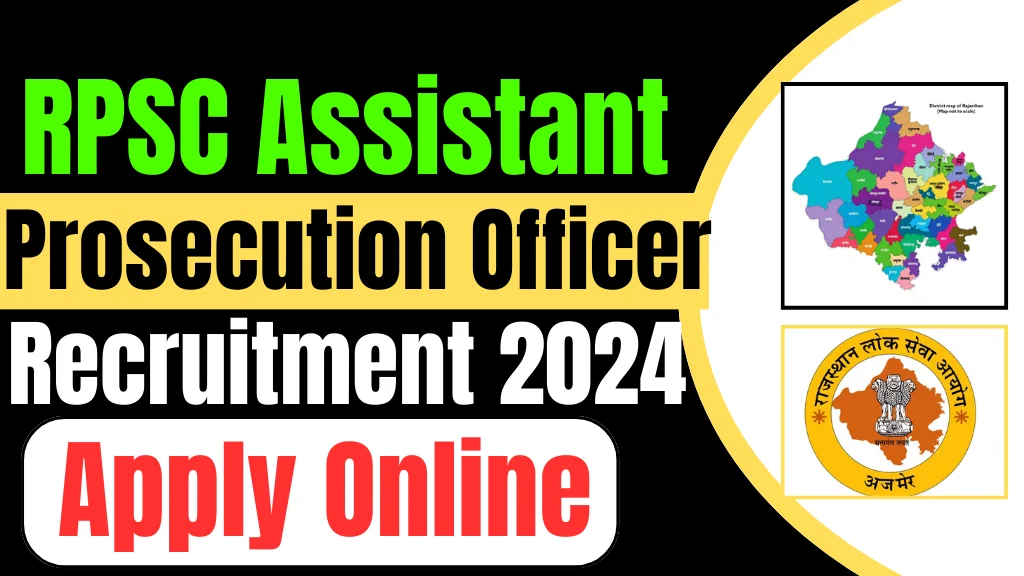 rpsc assistant prosecution officer recruitment 2024