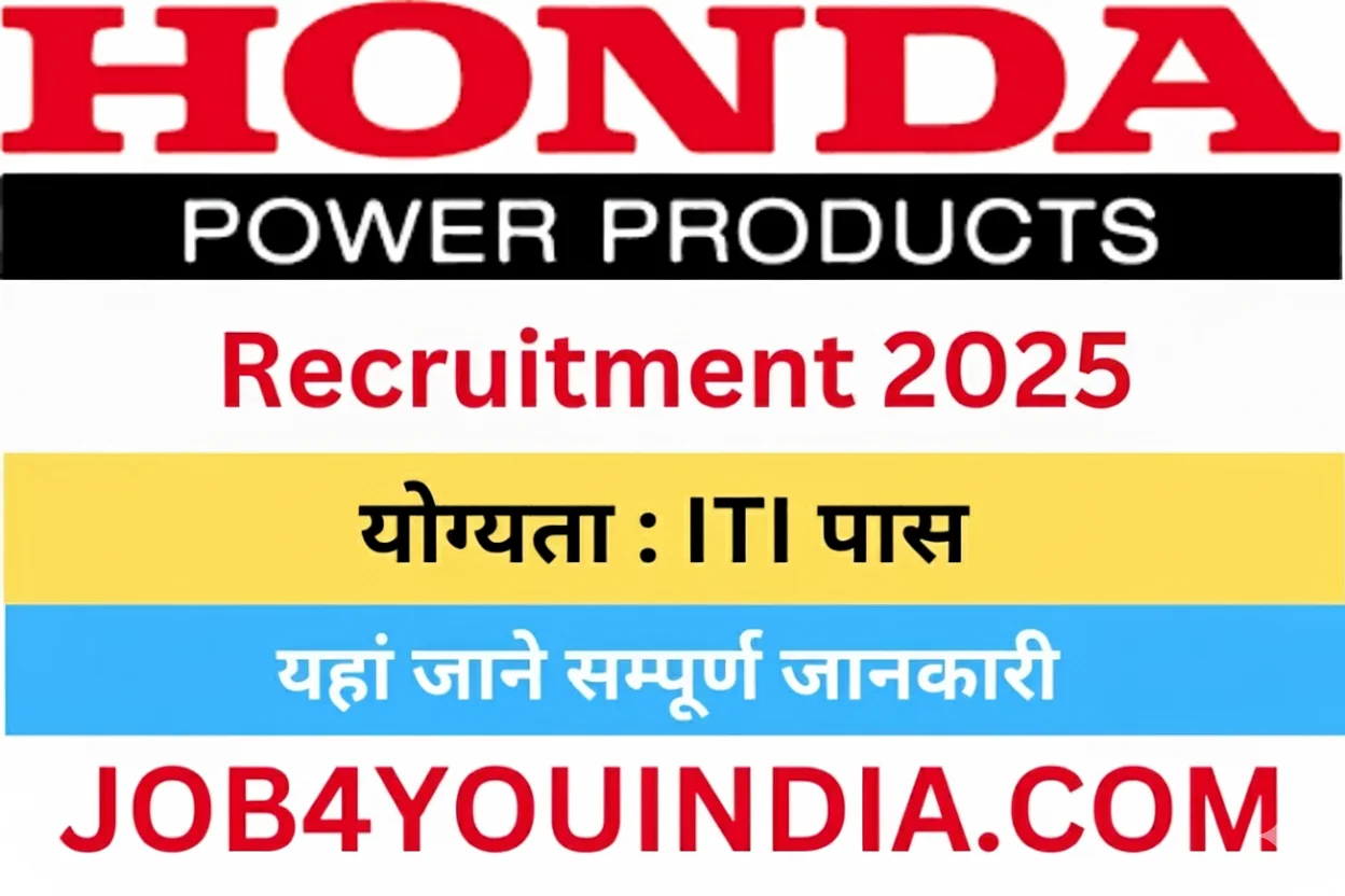 Honda Siel Power Products Recruitment 2025