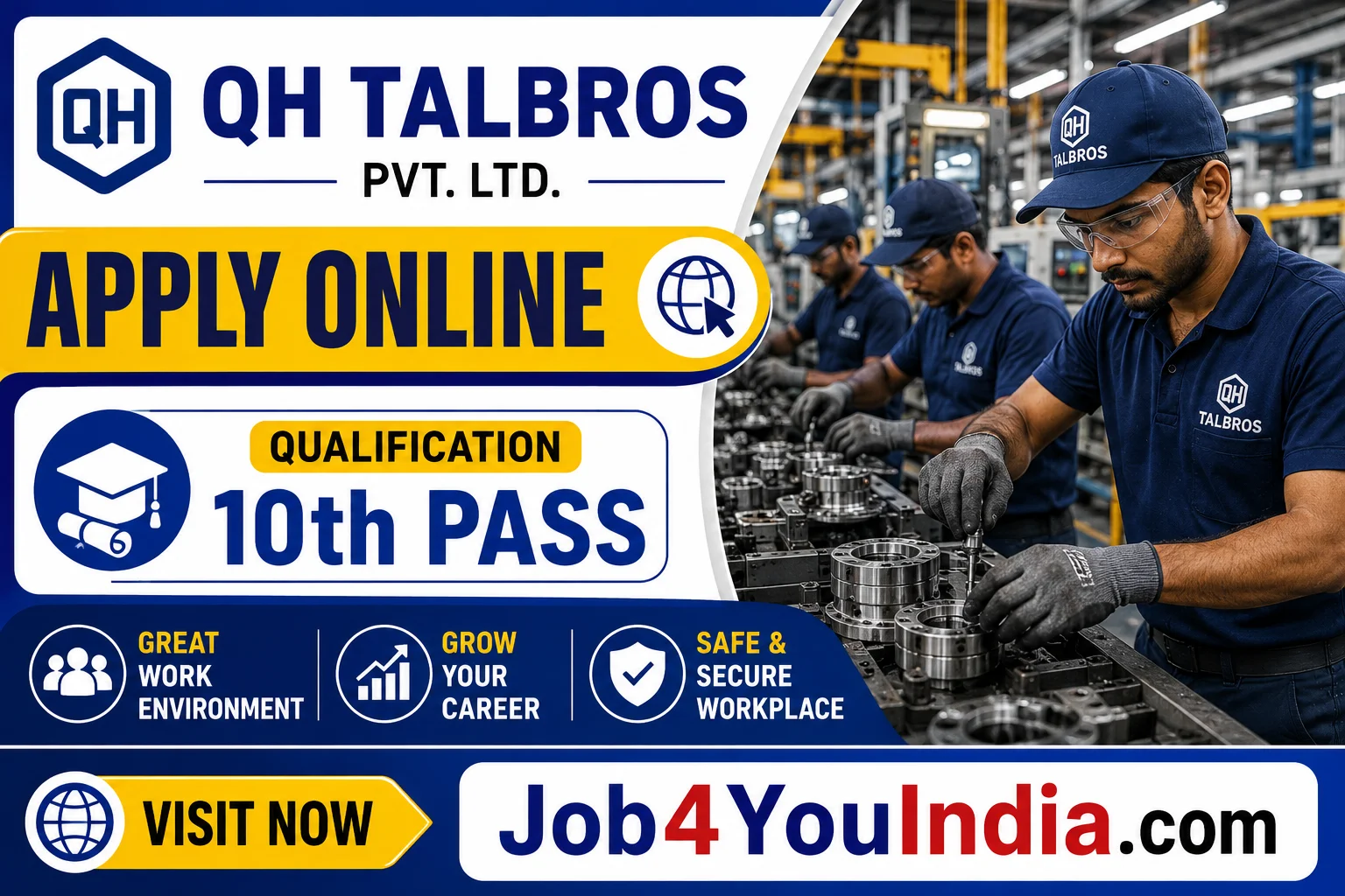 QH Talbros Recruitment 2026